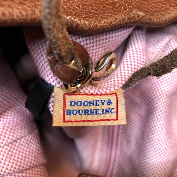 Dooney & Bourke Brown Pebbled Leather Hobo - Picture 12 of 16